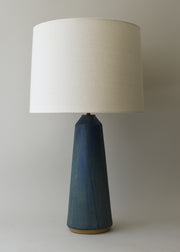 Large Column Lamp in Ink - Victoria Morris